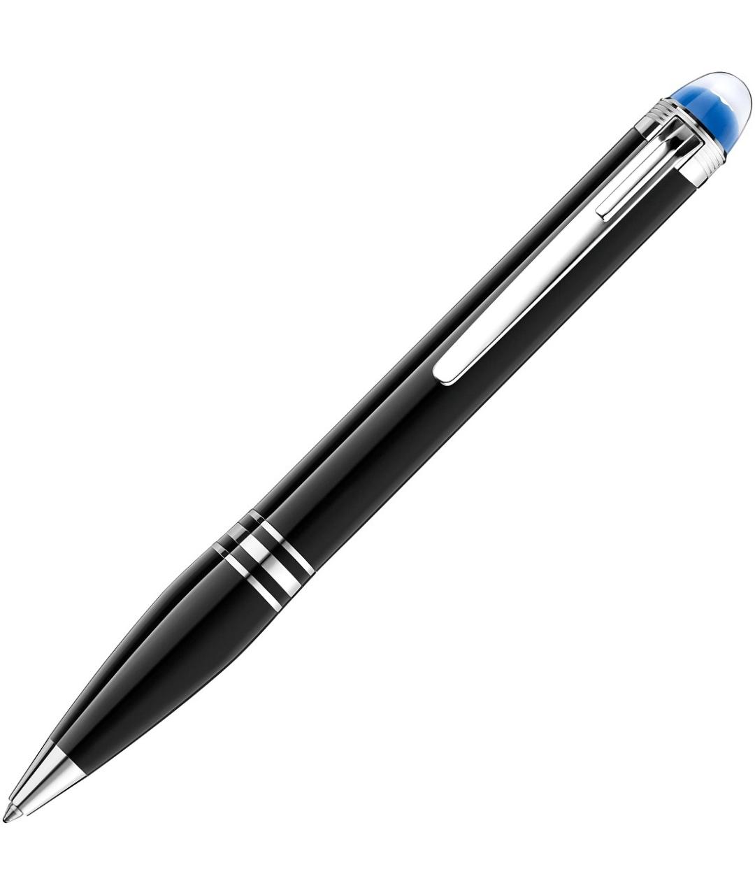 MONTBLANC Черная пластиковая шариковая ручка, фото 1