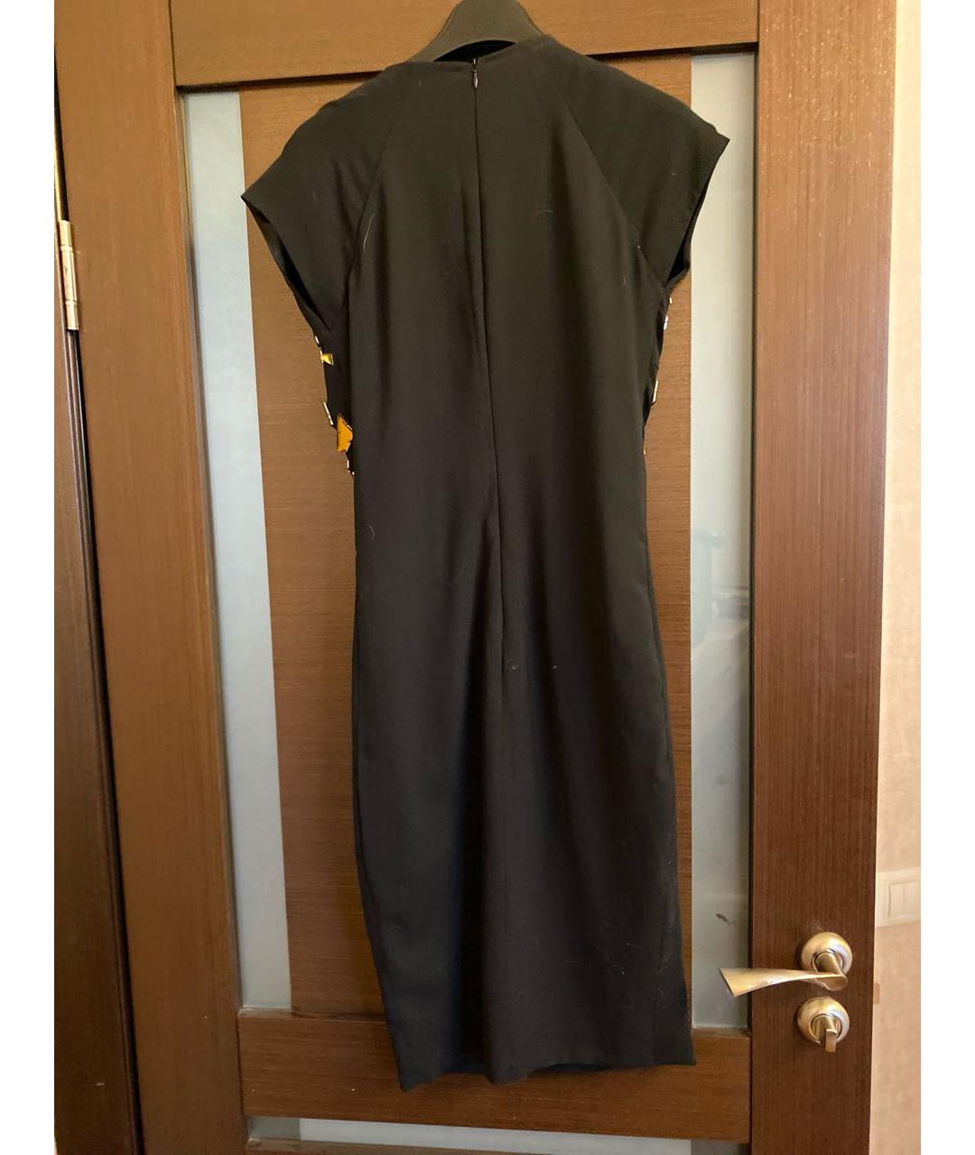 GIVENCHY Черное полиэстеровое коктейльное платье, фото 2