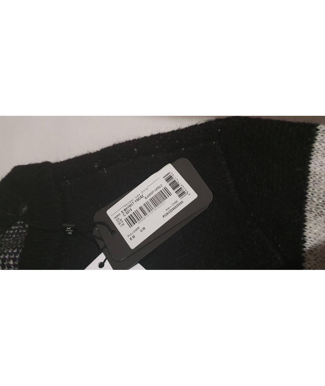 ARMANI EXCHANGE Черный синтетический джемпер / свитер, фото 7