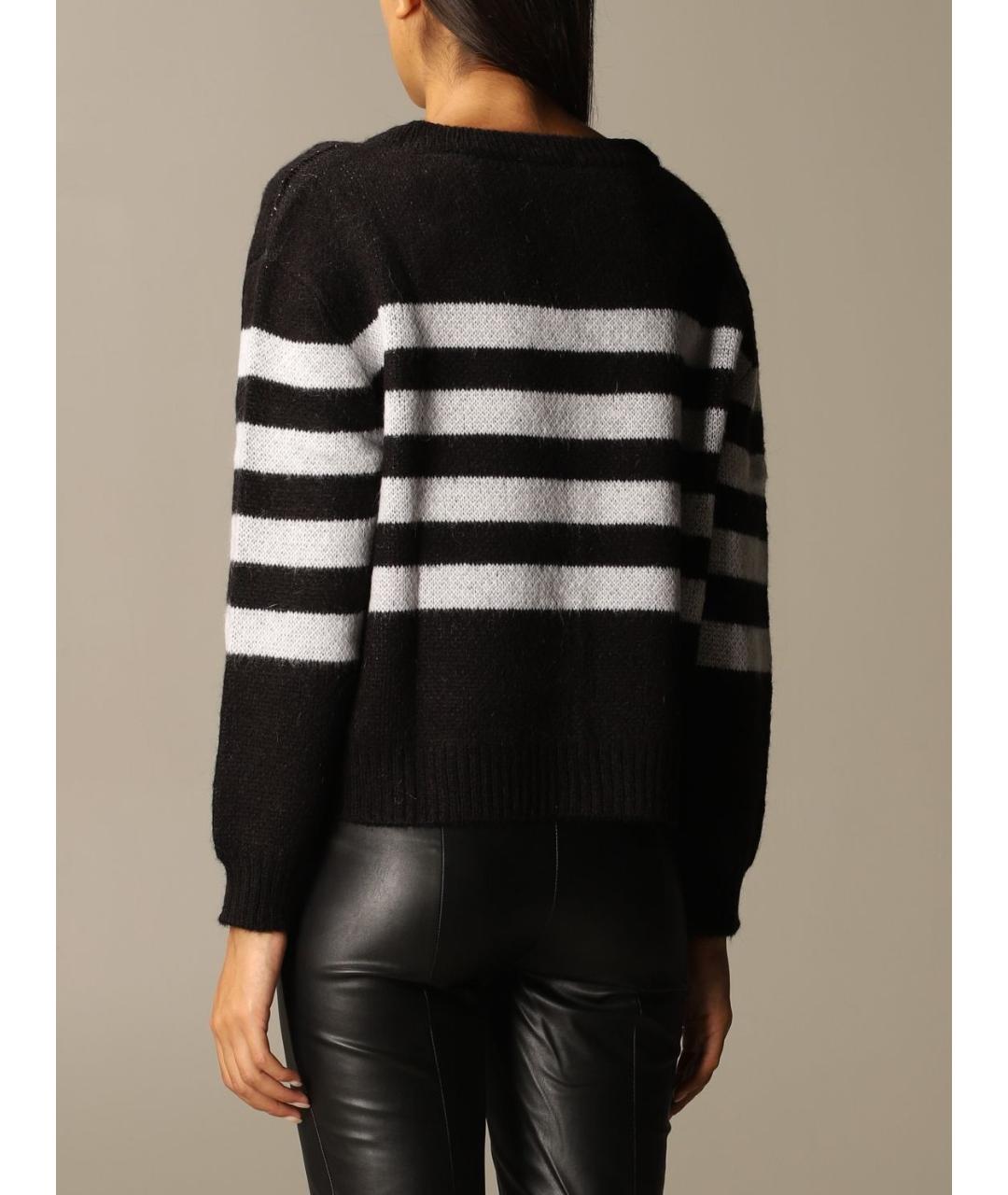 ARMANI EXCHANGE Черный синтетический джемпер / свитер, фото 3