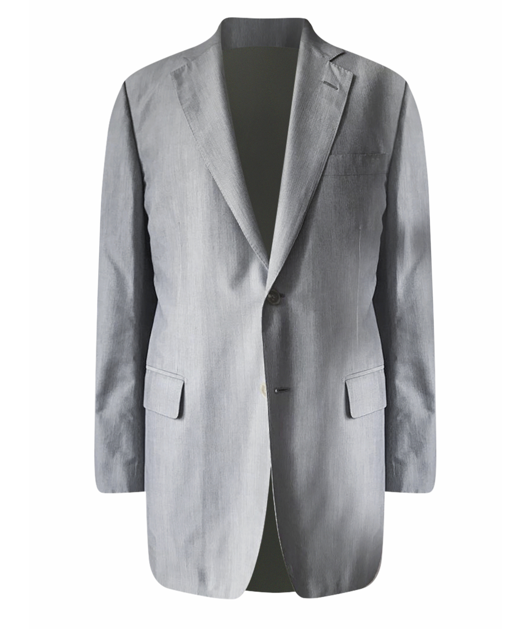 LANVIN Серый шелковый пиджак, фото 1