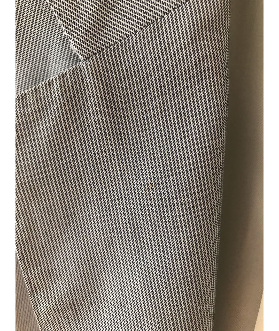 LANVIN Серый шелковый пиджак, фото 8