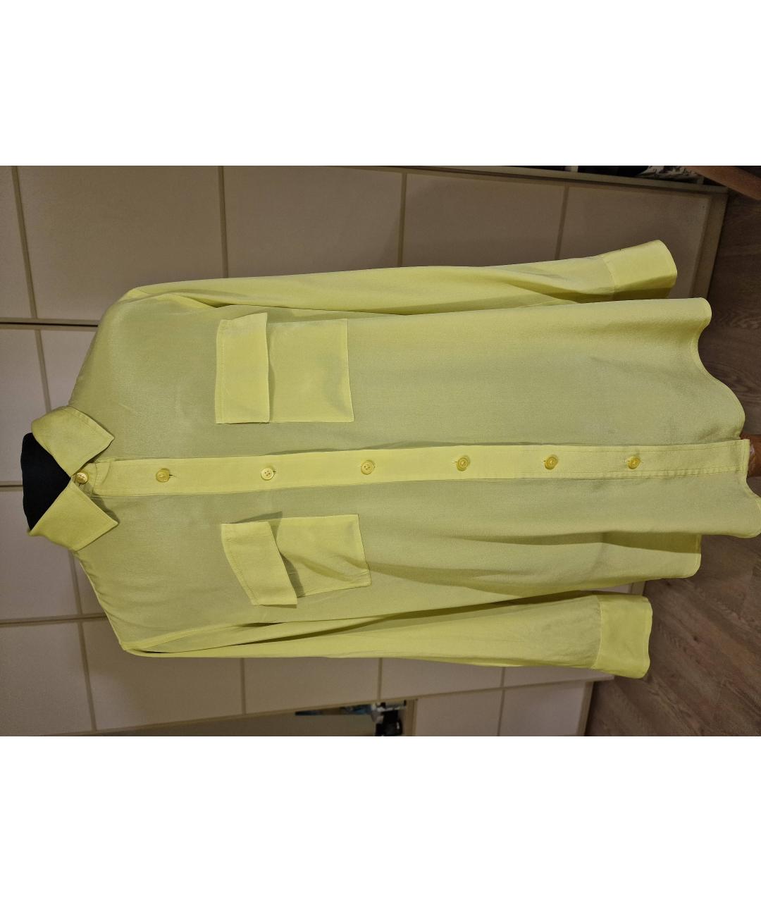 DKNY Желтая рубашка, фото 6