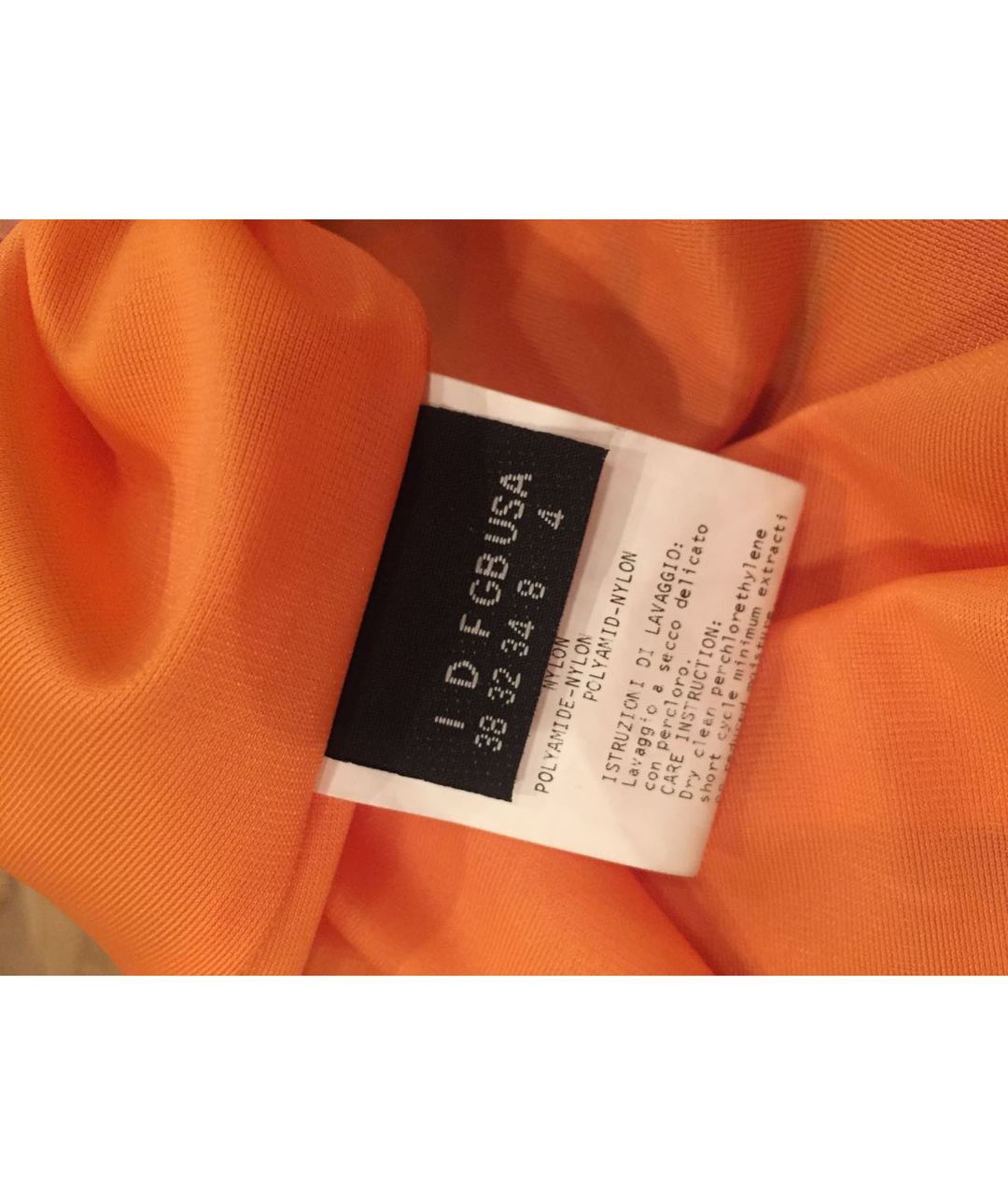 EMANUEL UNGARO Оранжевое вискозное повседневное платье, фото 3