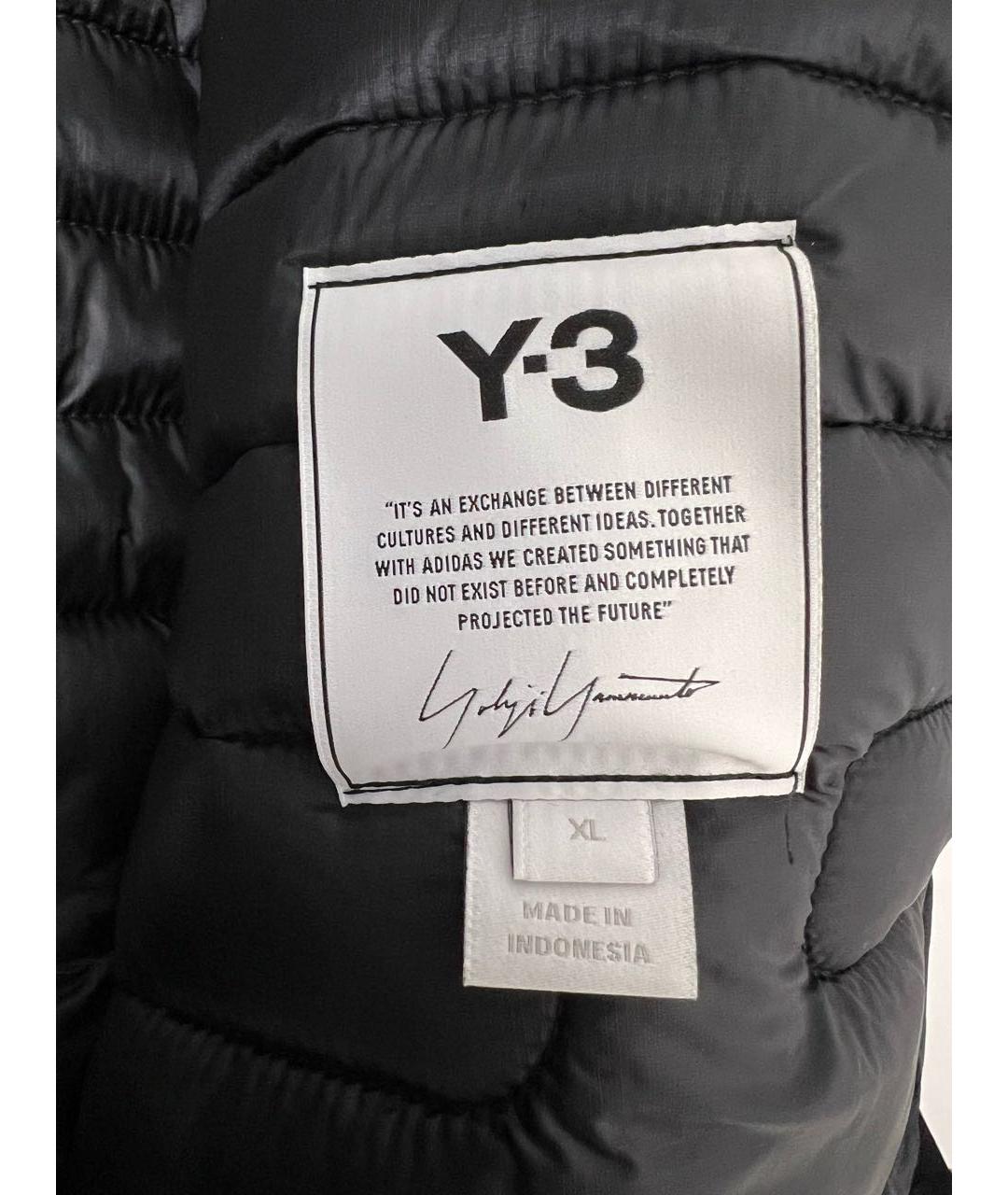 Y-3 Черная полиамидовая куртка, фото 6