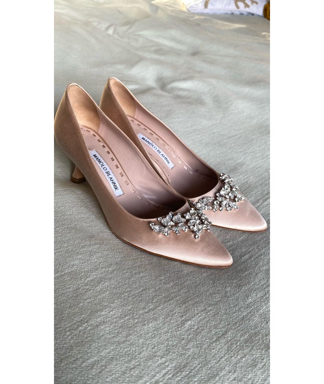 MANOLO BLAHNIK Розовые туфли, фото 5