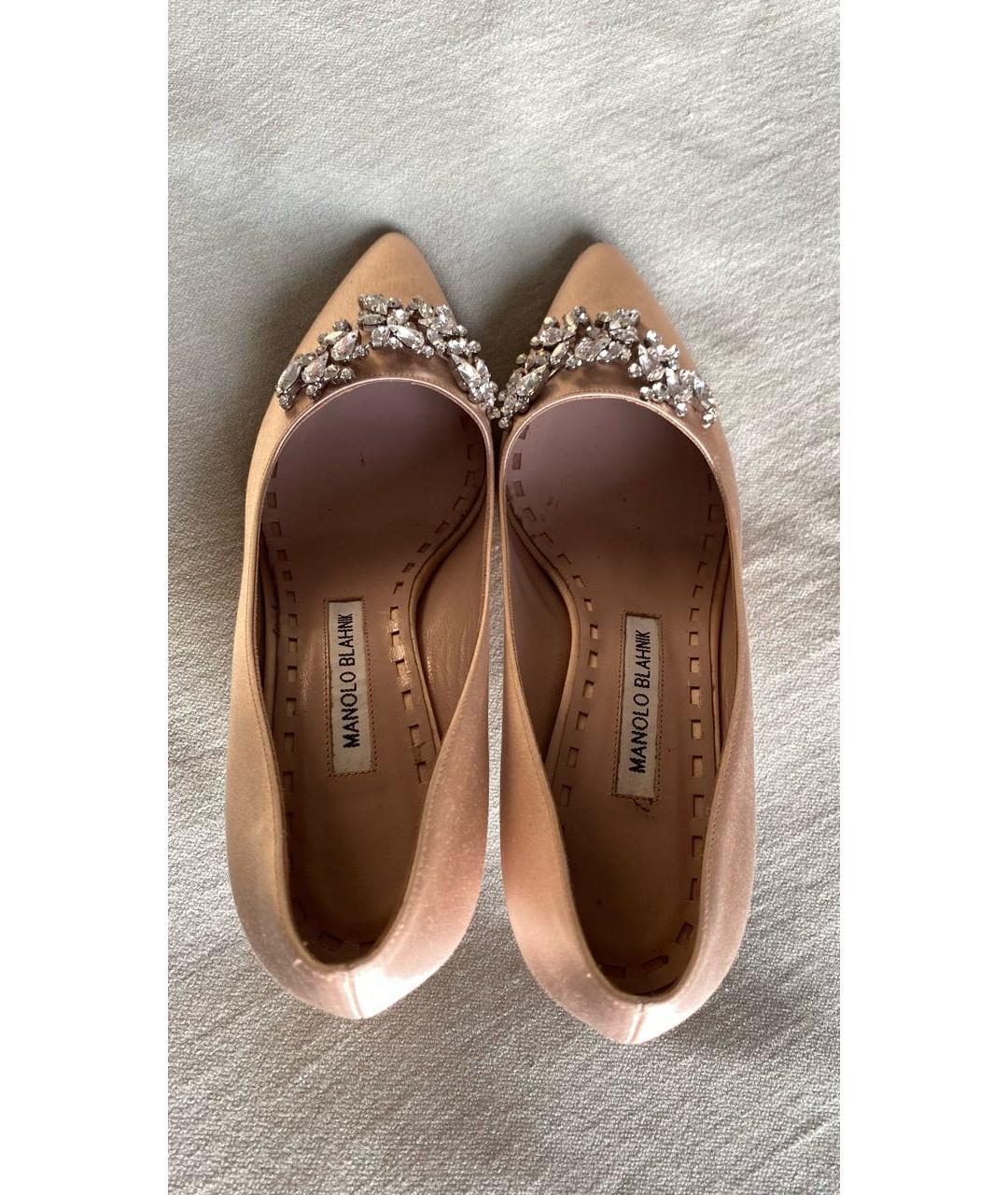 MANOLO BLAHNIK Розовые туфли, фото 3