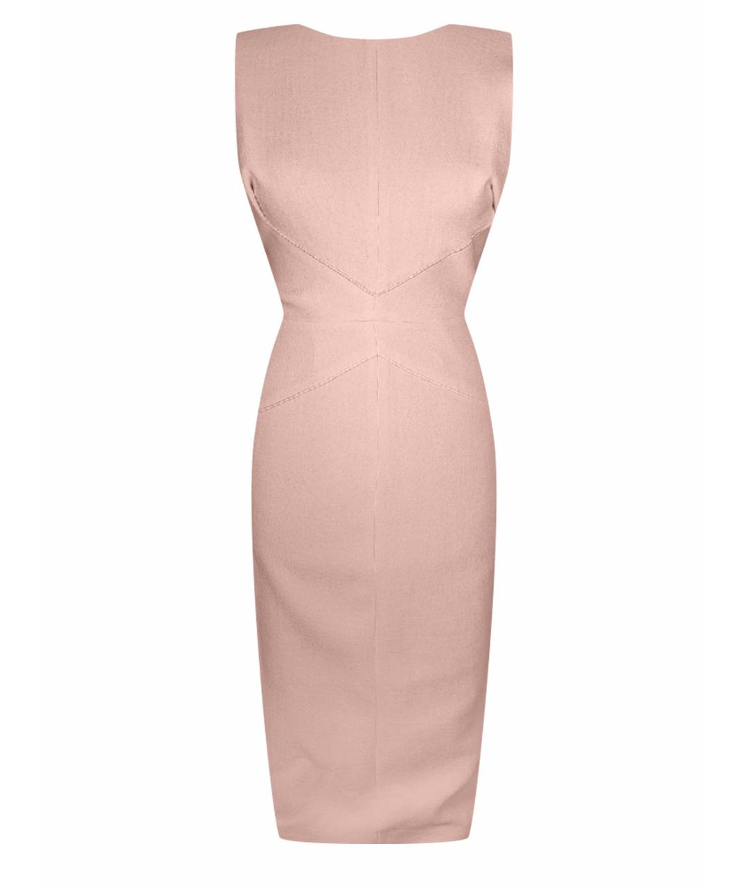 ROKSANDA Розовое вискозное повседневное платье, фото 1