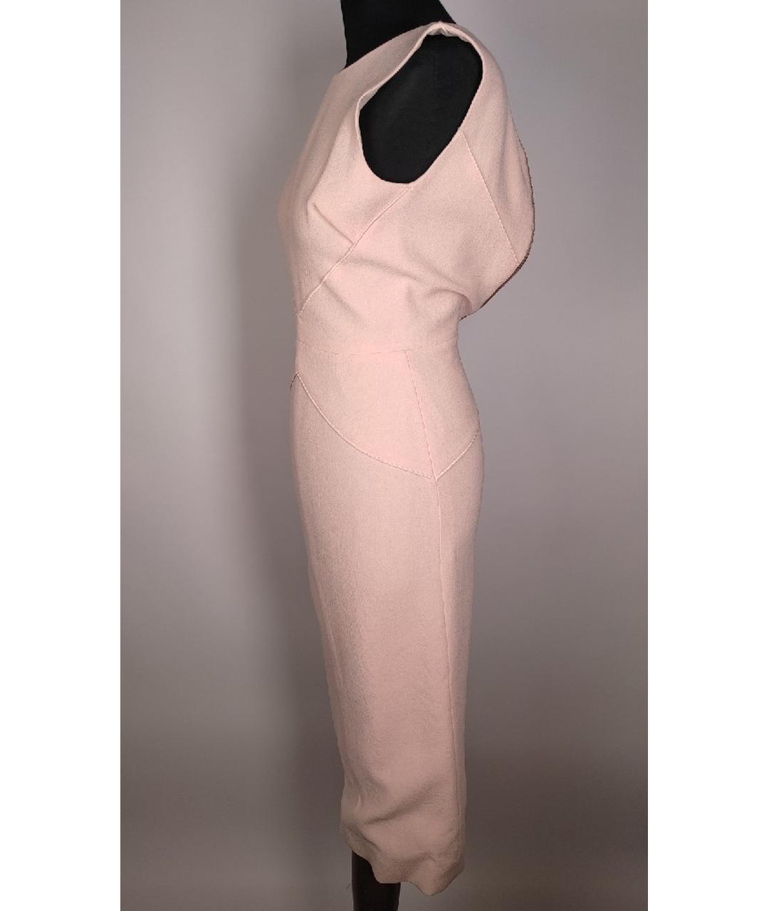 ROKSANDA Розовое вискозное повседневное платье, фото 2