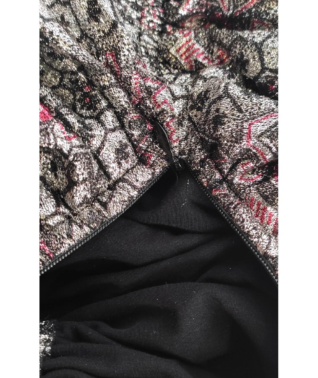 ISABEL MARANT Серое шелковое коктейльное платье, фото 4