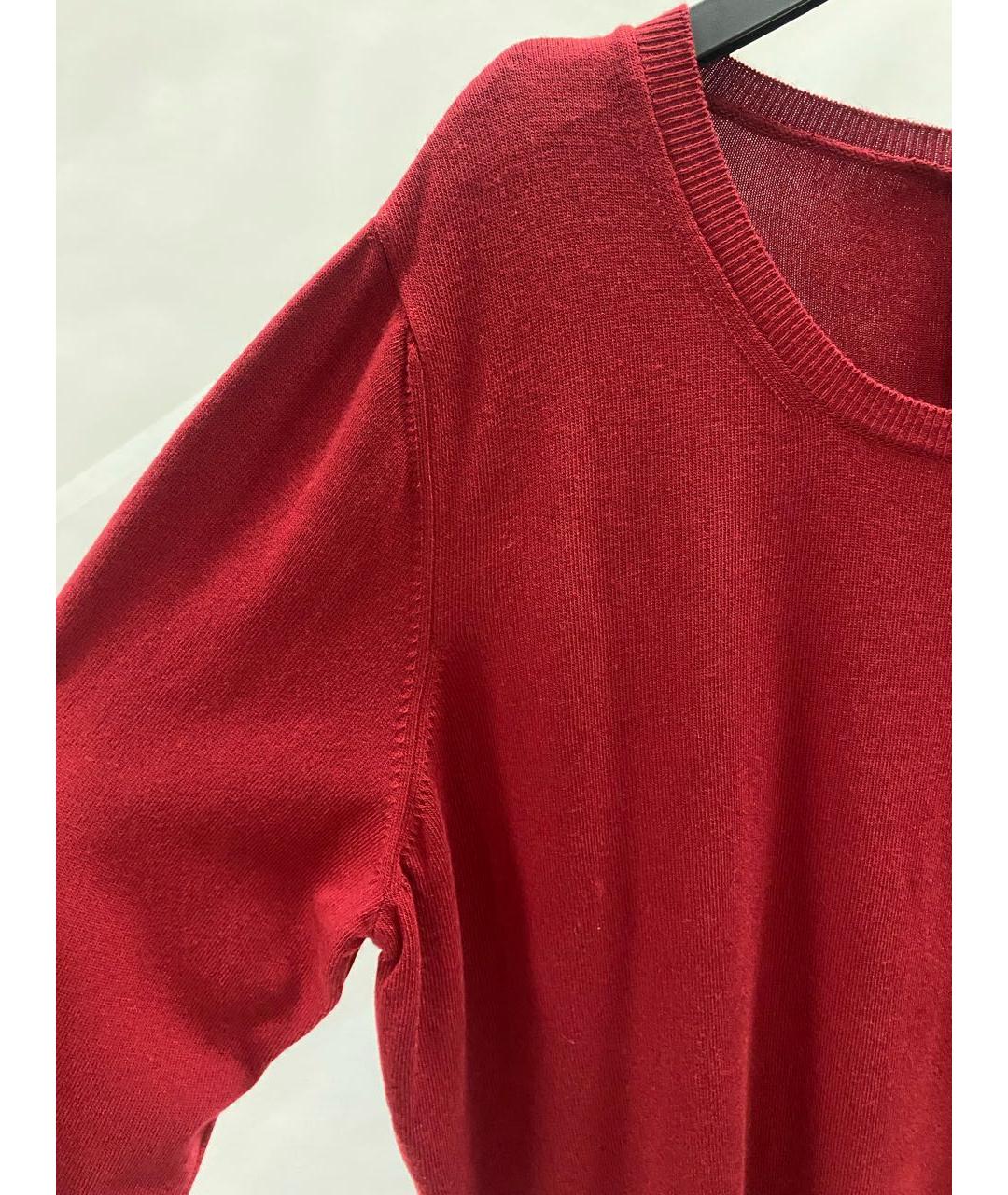MARINA RINALDI Бордовый джемпер / свитер, фото 4