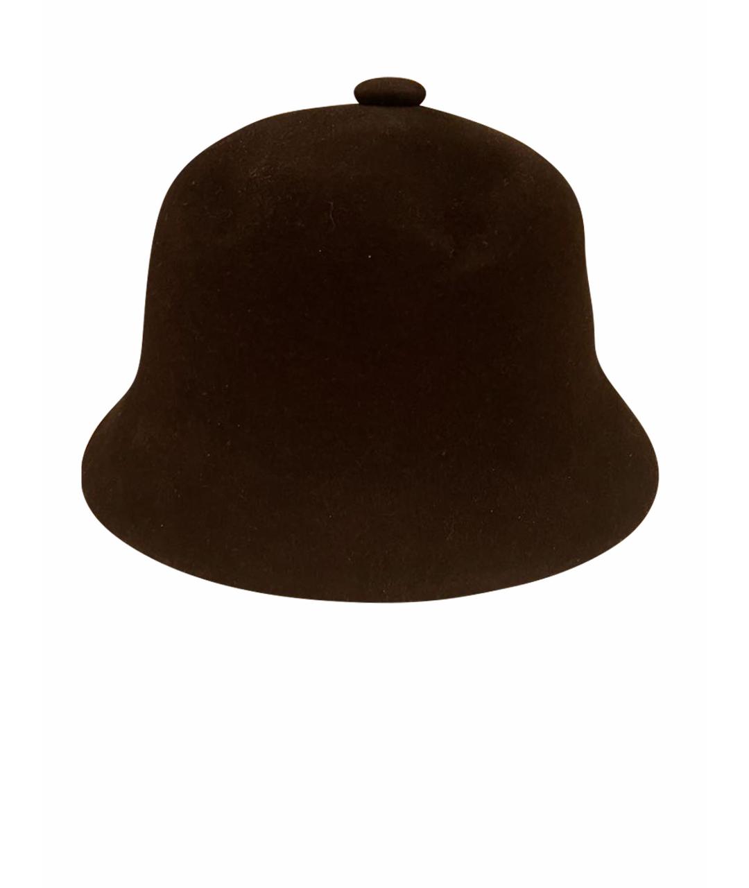 CHRISTIAN DIOR Черная шляпа, фото 1