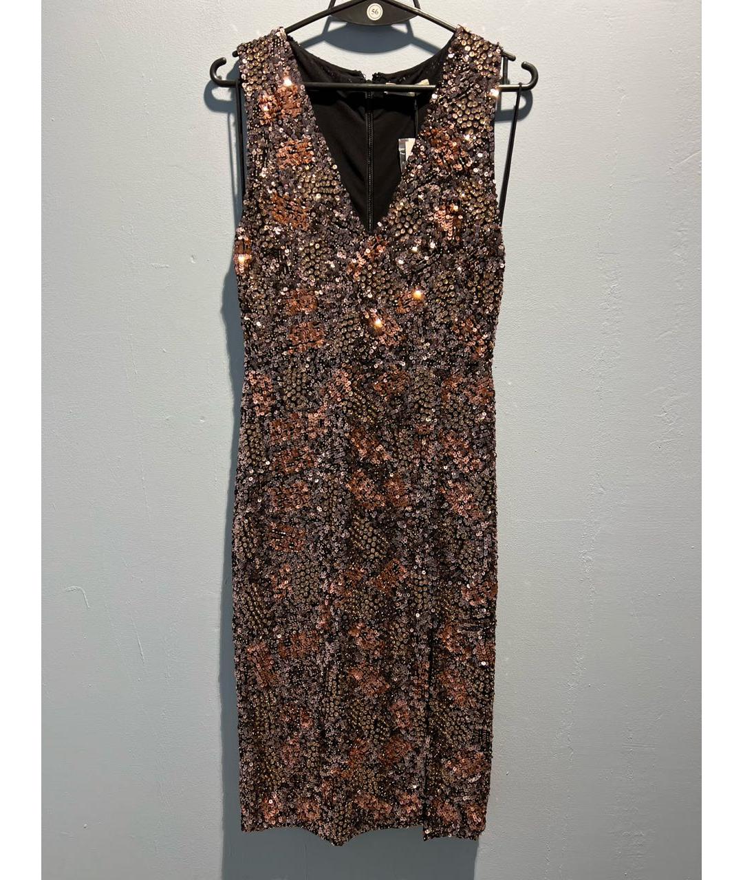 ALICE+OLIVIA Мульти полиэстеровое вечернее платье, фото 5