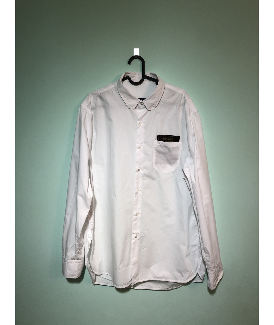 LOUIS VUITTON PRE-OWNED Белая хлопковая классическая рубашка, фото 8