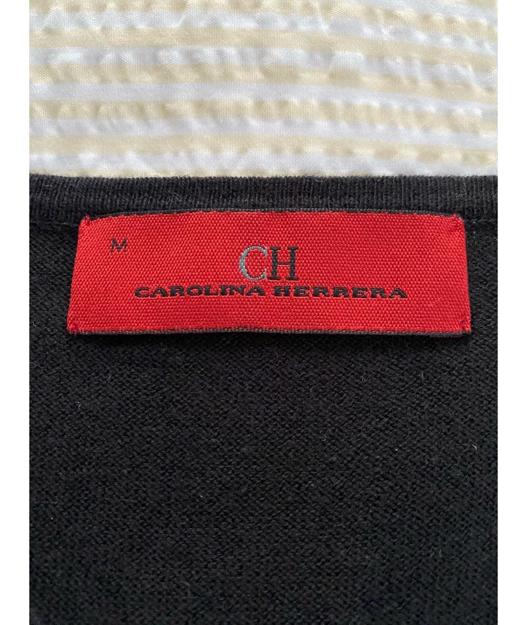 CH CAROLINA HERRERA Черный джемпер / свитер, фото 2
