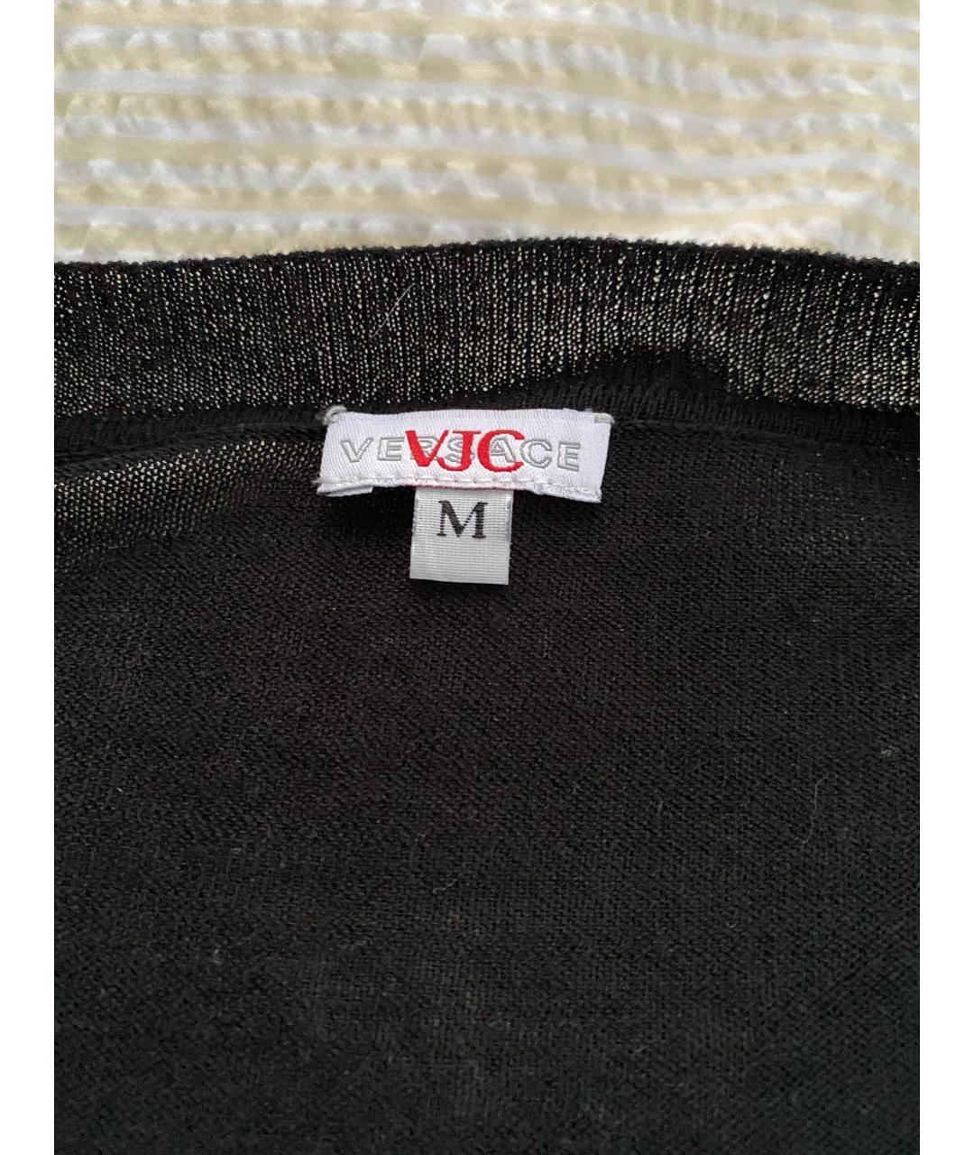 VERSACE JEANS COUTURE Черный джемпер / свитер, фото 2