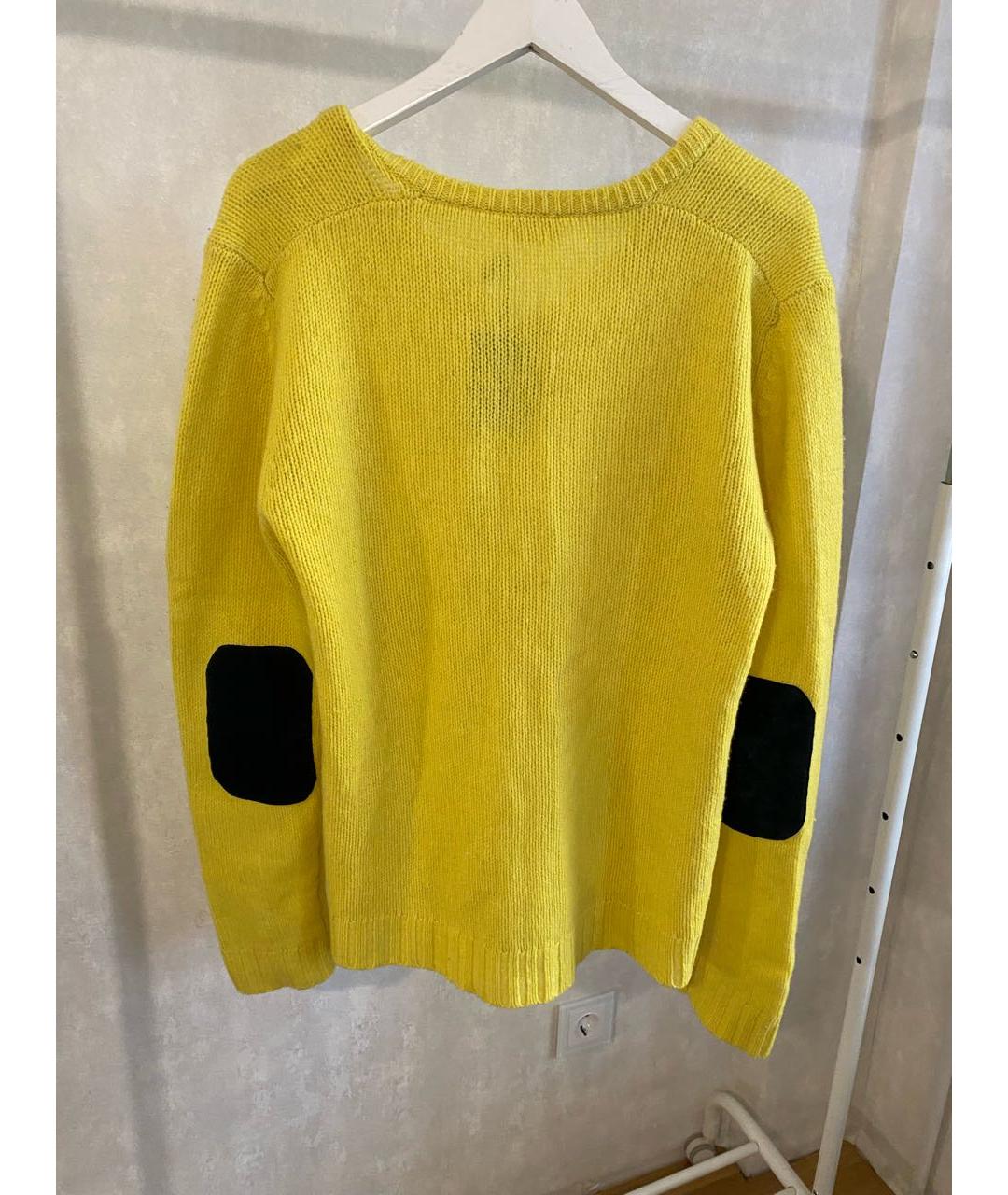 AMERICAN VINTAGE Желтый шерстяной джемпер / свитер, фото 2