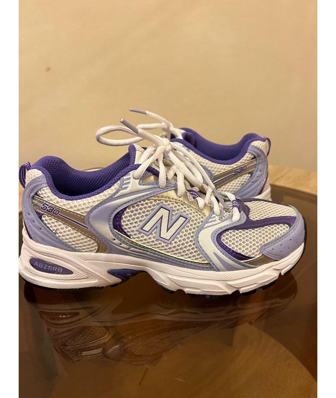 NEW BALANCE Фиолетовые кроссовки, фото 5