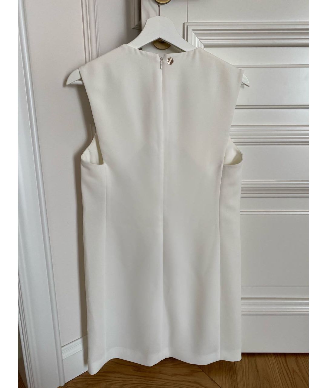 VERSACE COLLECTION Белое полиэстеровое вечернее платье, фото 2