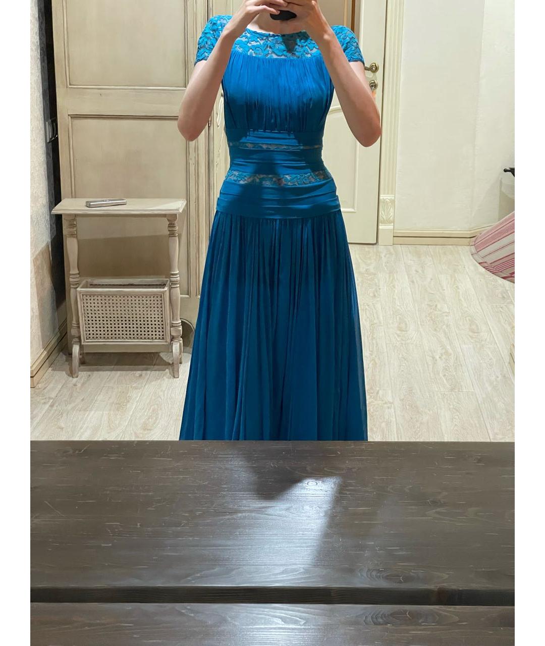 ELIE SAAB Синее вечернее платье, фото 5