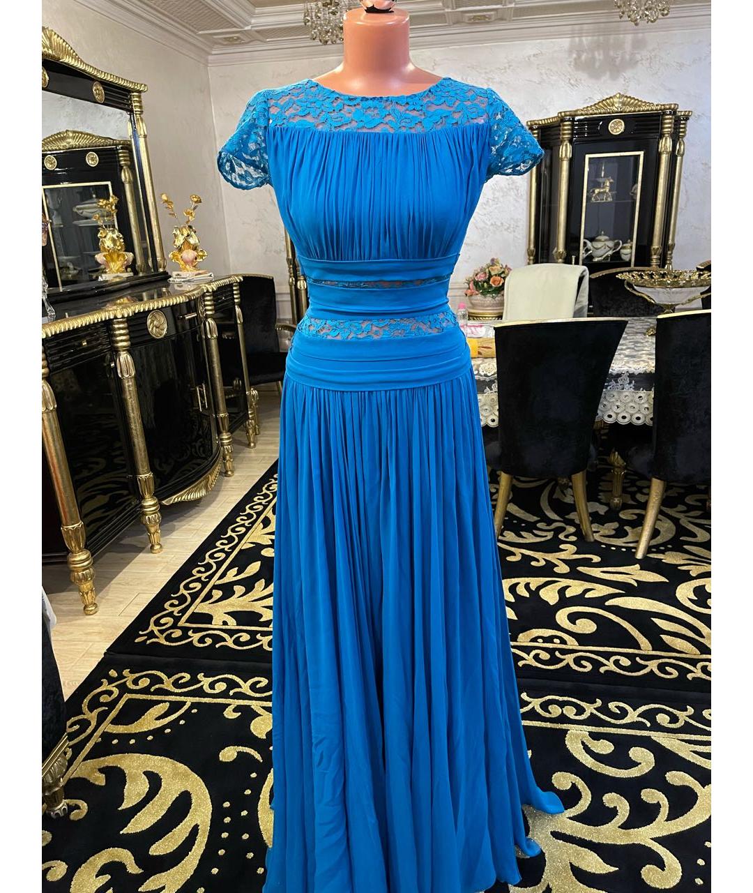 ELIE SAAB Синее вечернее платье, фото 6