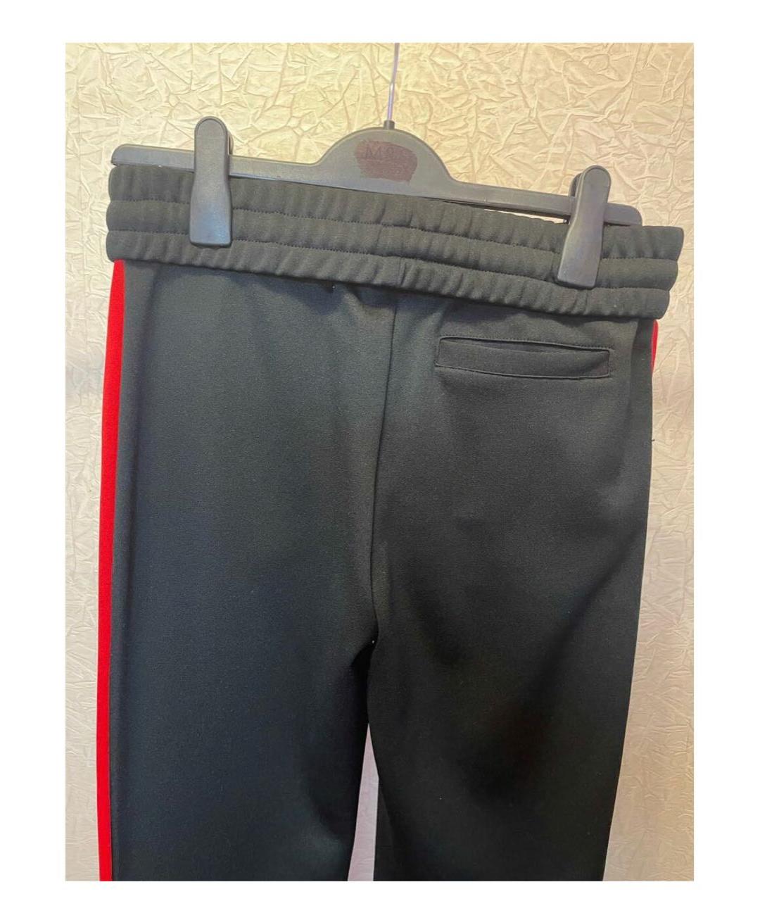 OFF-WHITE Черные полиэстеровые спортивные брюки и шорты, фото 3