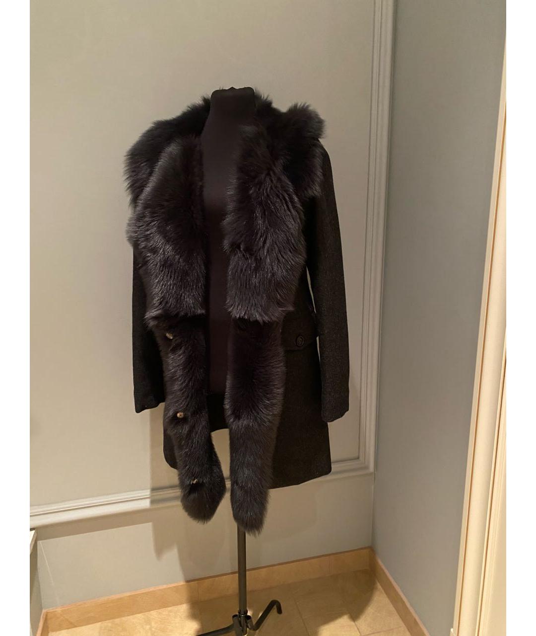 WOOLRICH Антрацитовое кашемировое пальто, фото 2