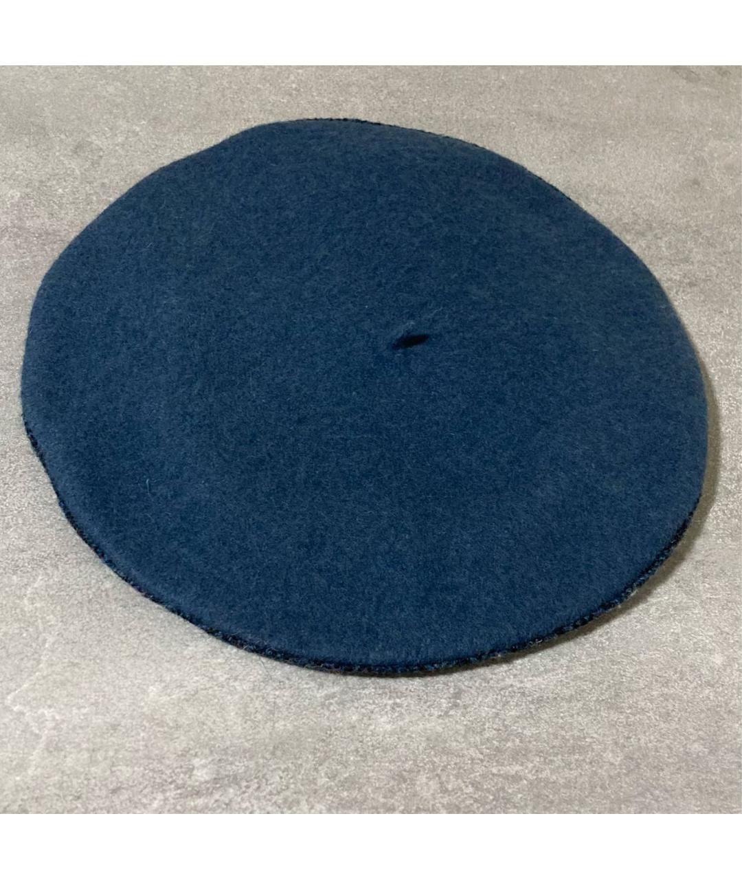 WOOLRICH Синяя шерстяная шапка, фото 6
