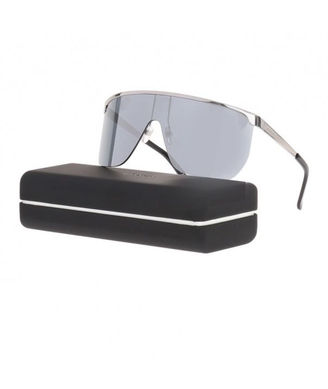 GIVENCHY Серебряные пластиковые солнцезащитные очки, фото 4