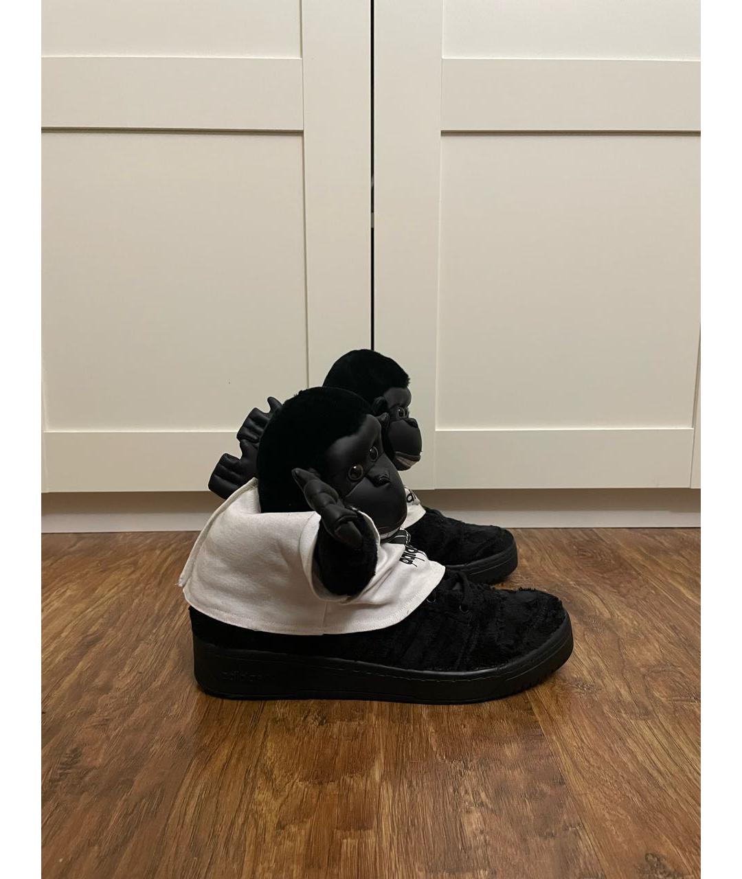 ADIDAS Черные высокие кроссовки / кеды, фото 3
