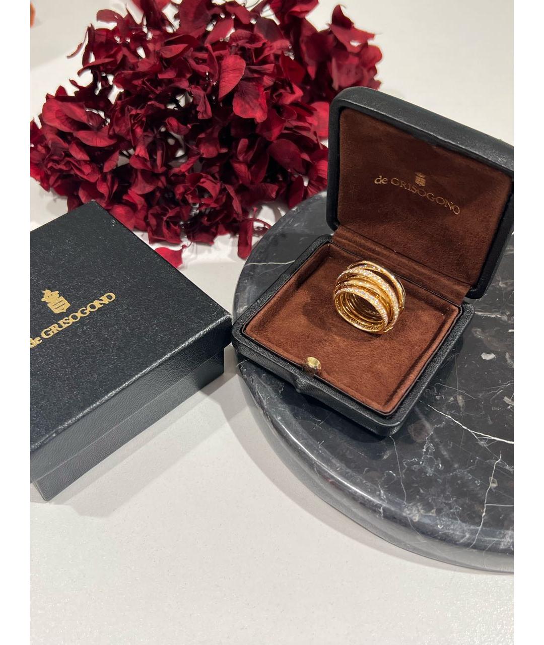 DE GRISOGONO Золотое кольцо из желтого золота, фото 2