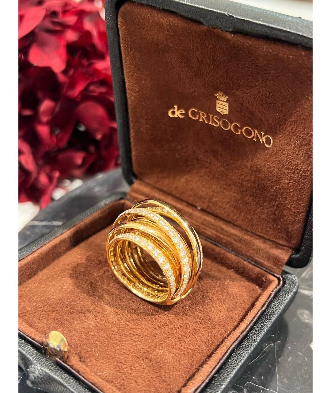 DE GRISOGONO Золотое кольцо из желтого золота, фото 3
