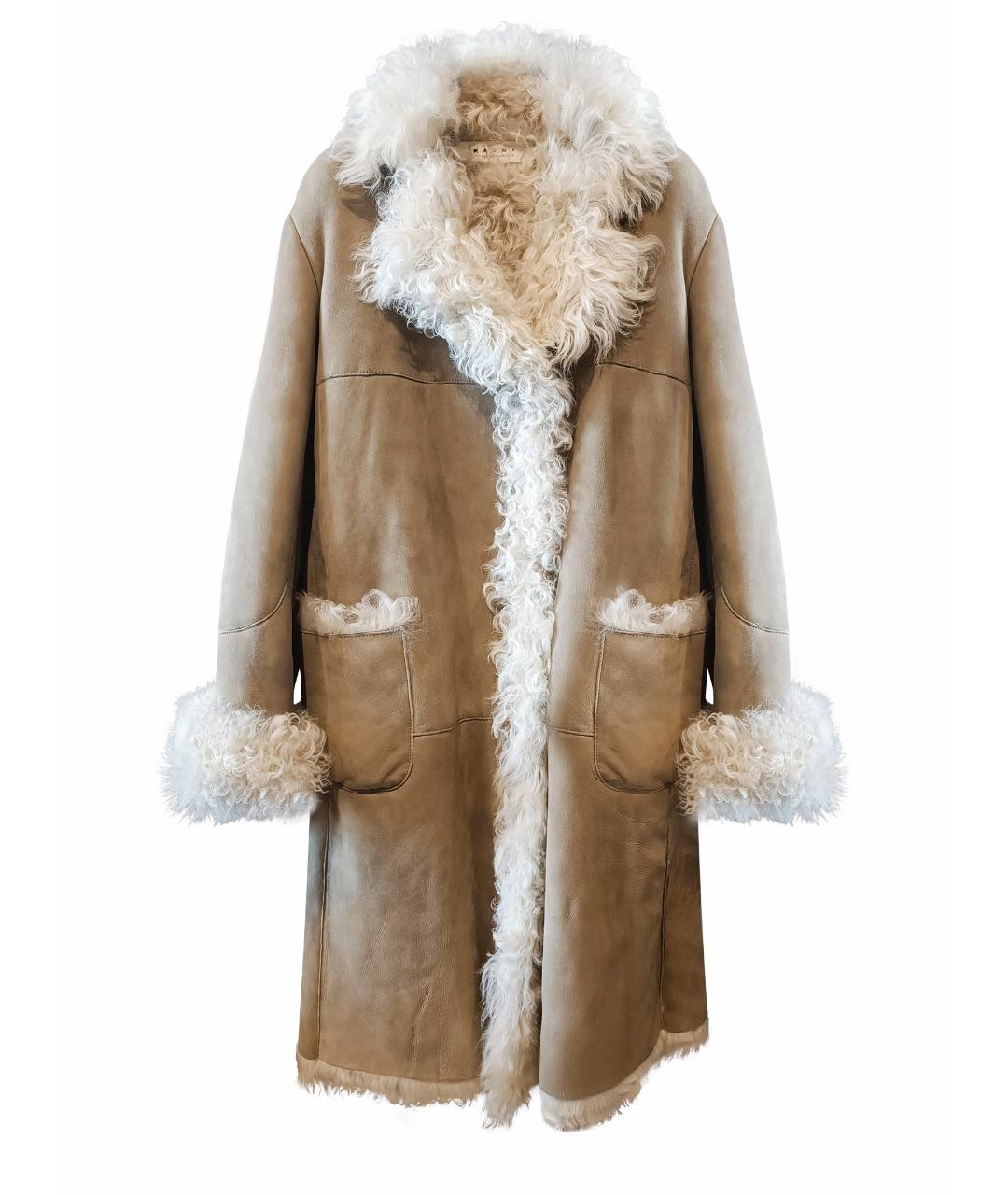 Marni shop shearling coat