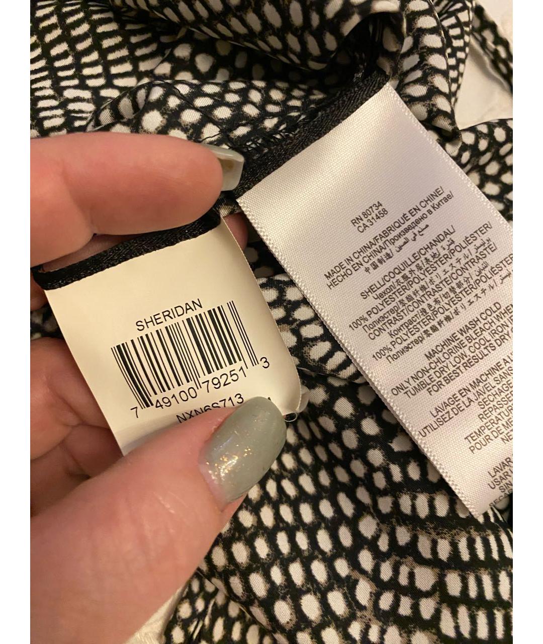 BCBG MAXAZRIA Мульти полиэстеровое платье, фото 4