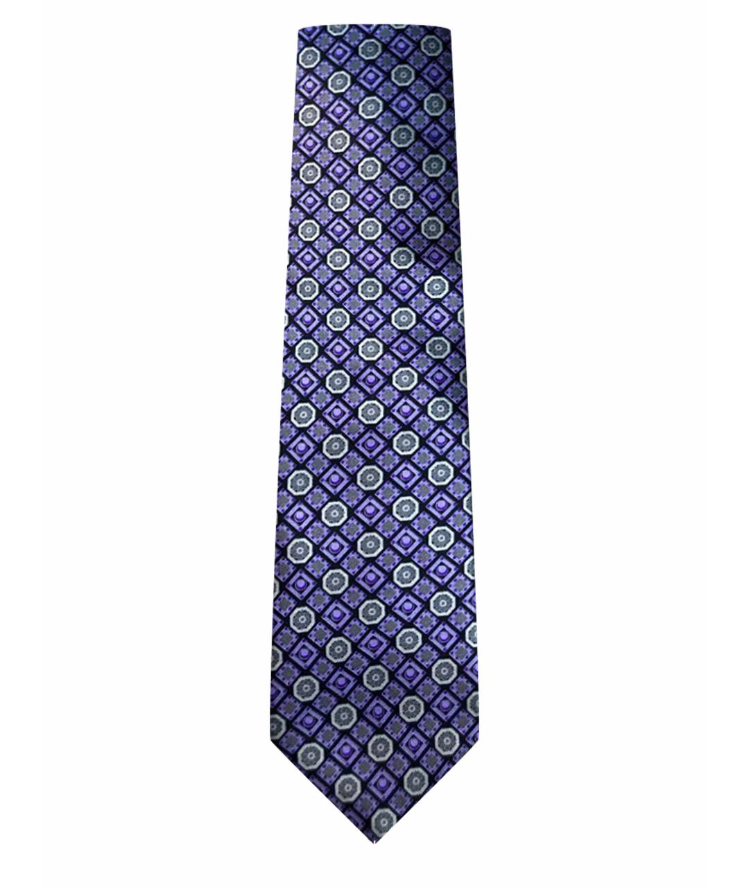 FERU Фиолетовый шелковый галстук, фото 1