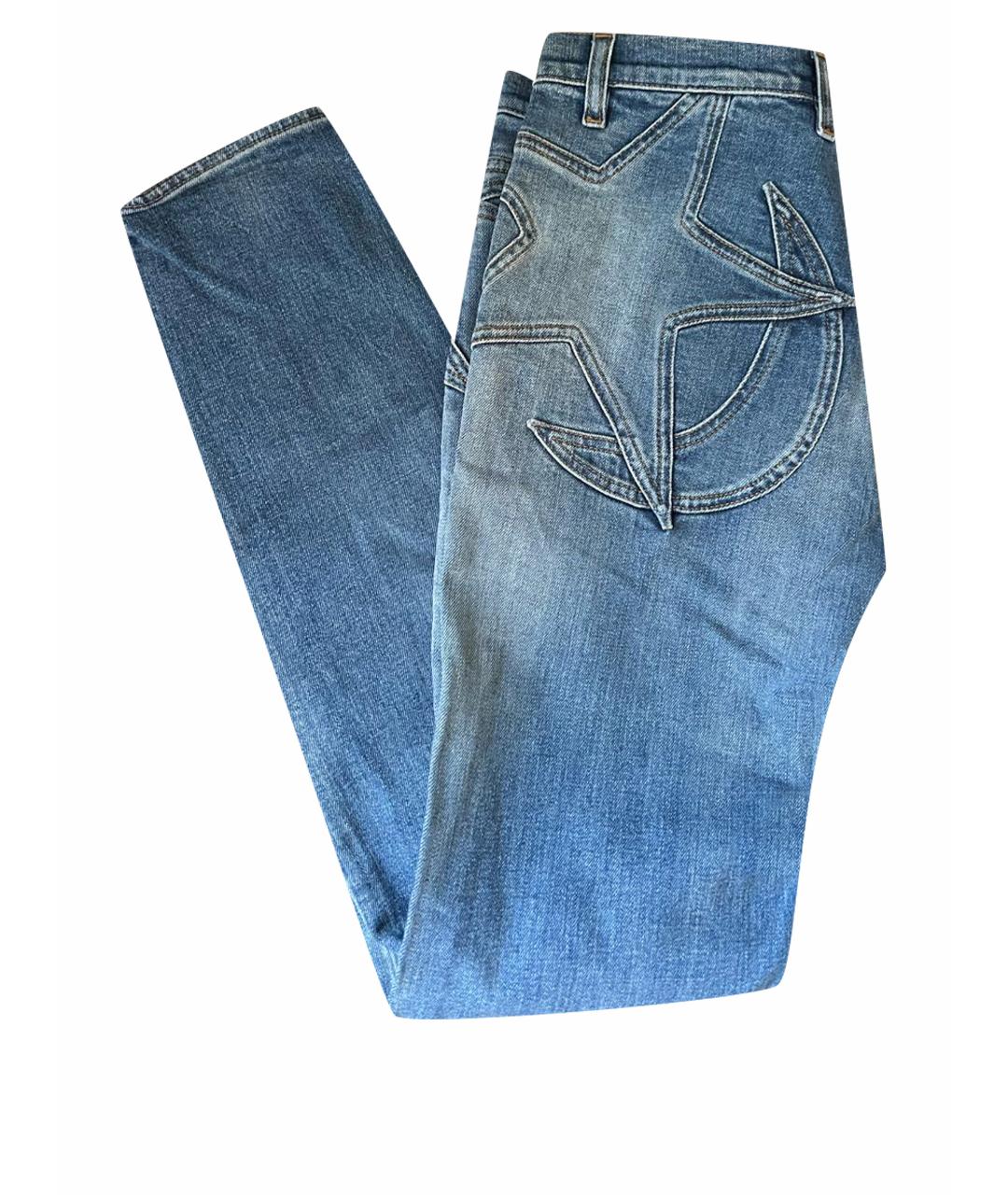 ROBERTO CAVALLI Синие джинсы слим, фото 1