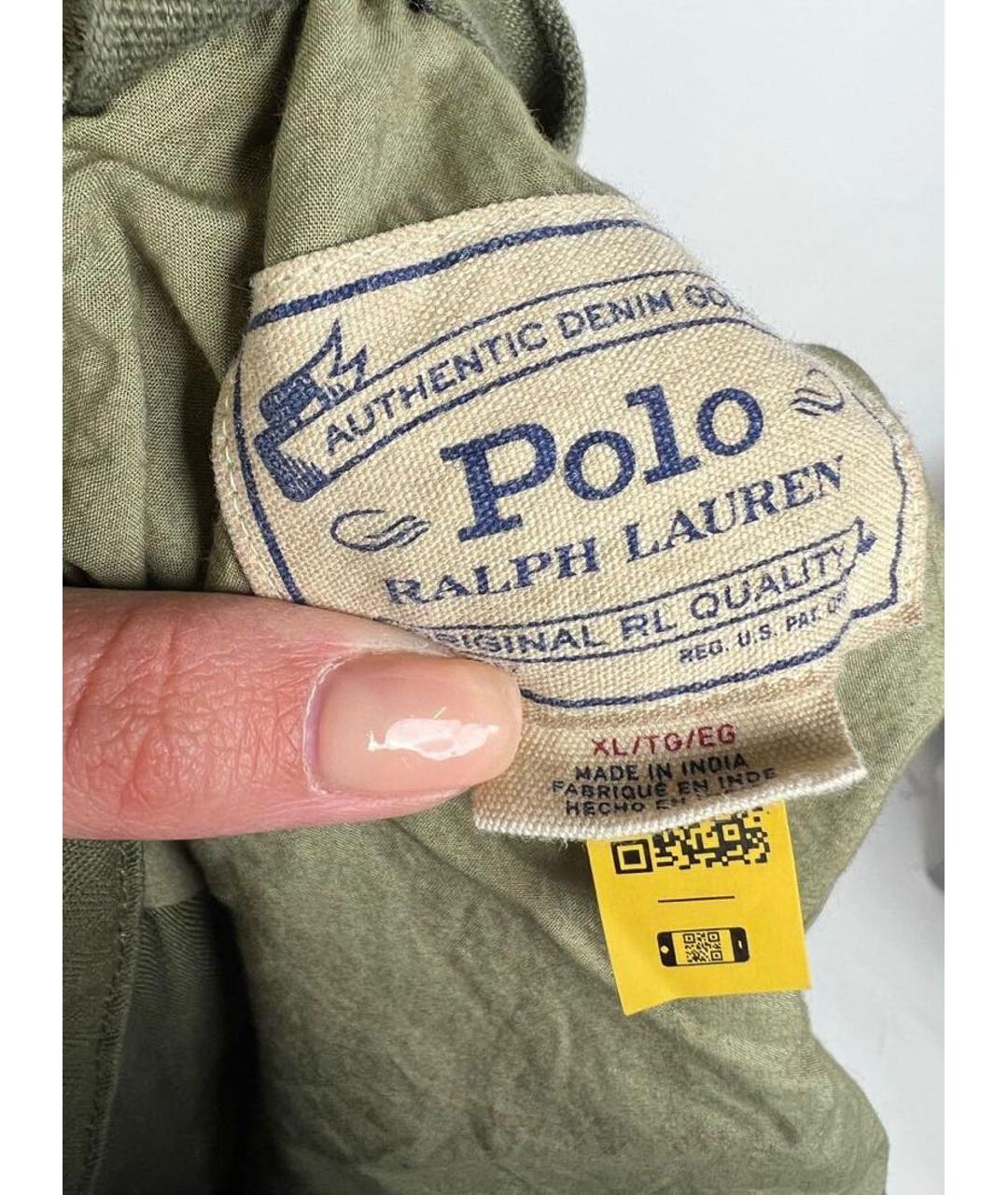 POLO RALPH LAUREN Хаки деним парка, фото 3