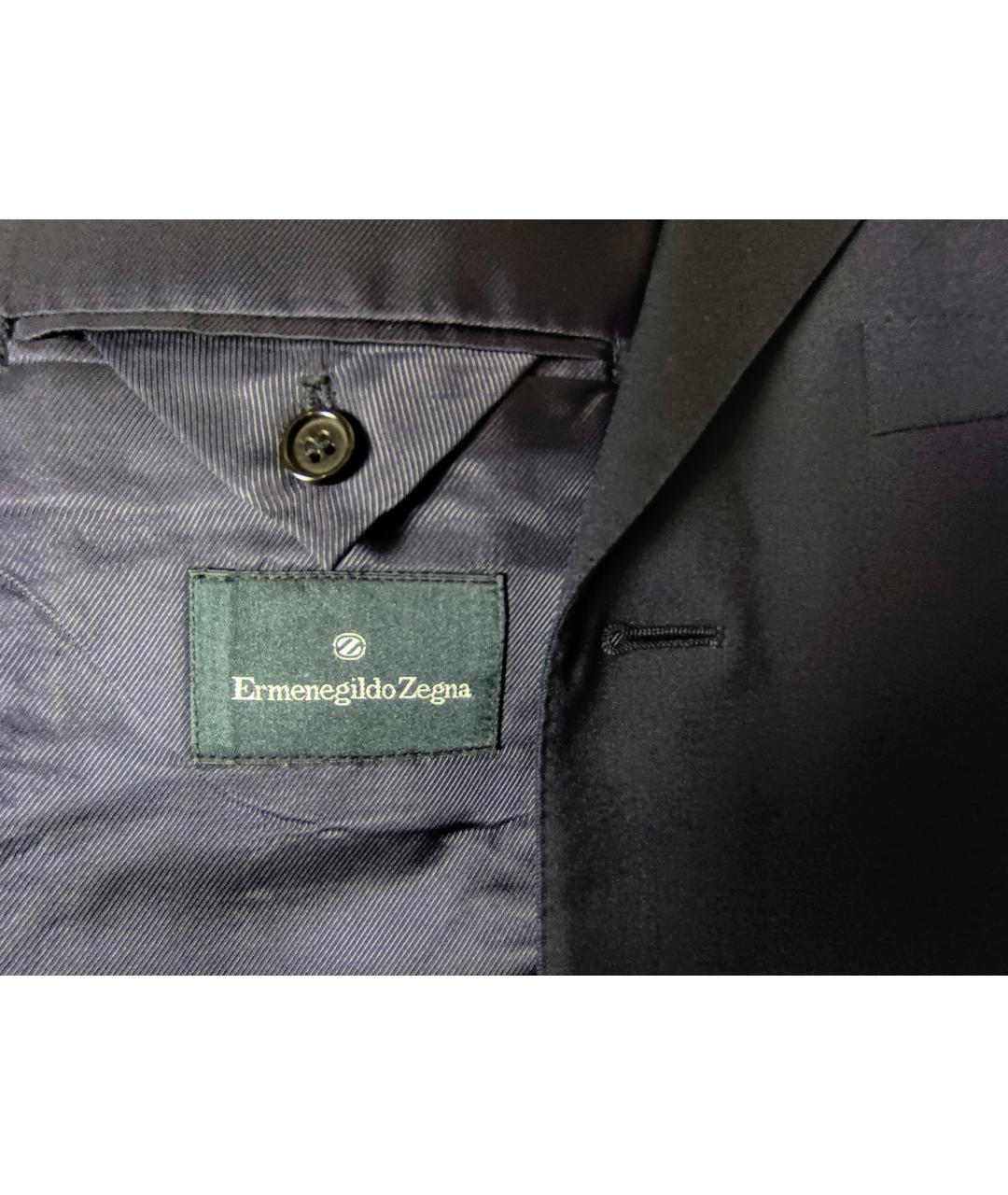 ZEGNA Синий пиджак, фото 5