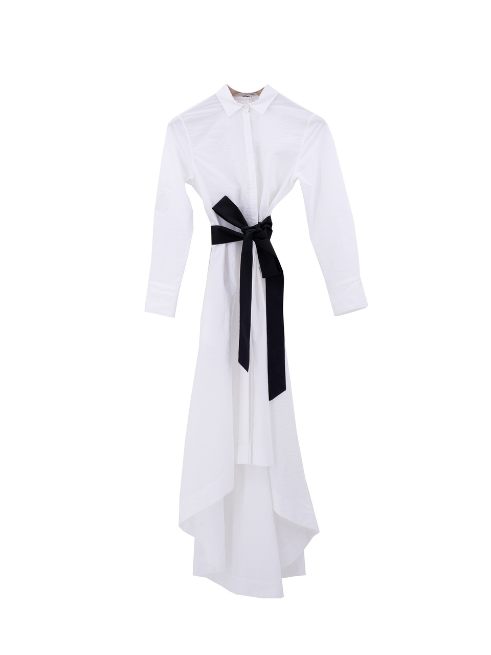 BRUNELLO CUCINELLI Белое хлопковое повседневное платье, фото 1