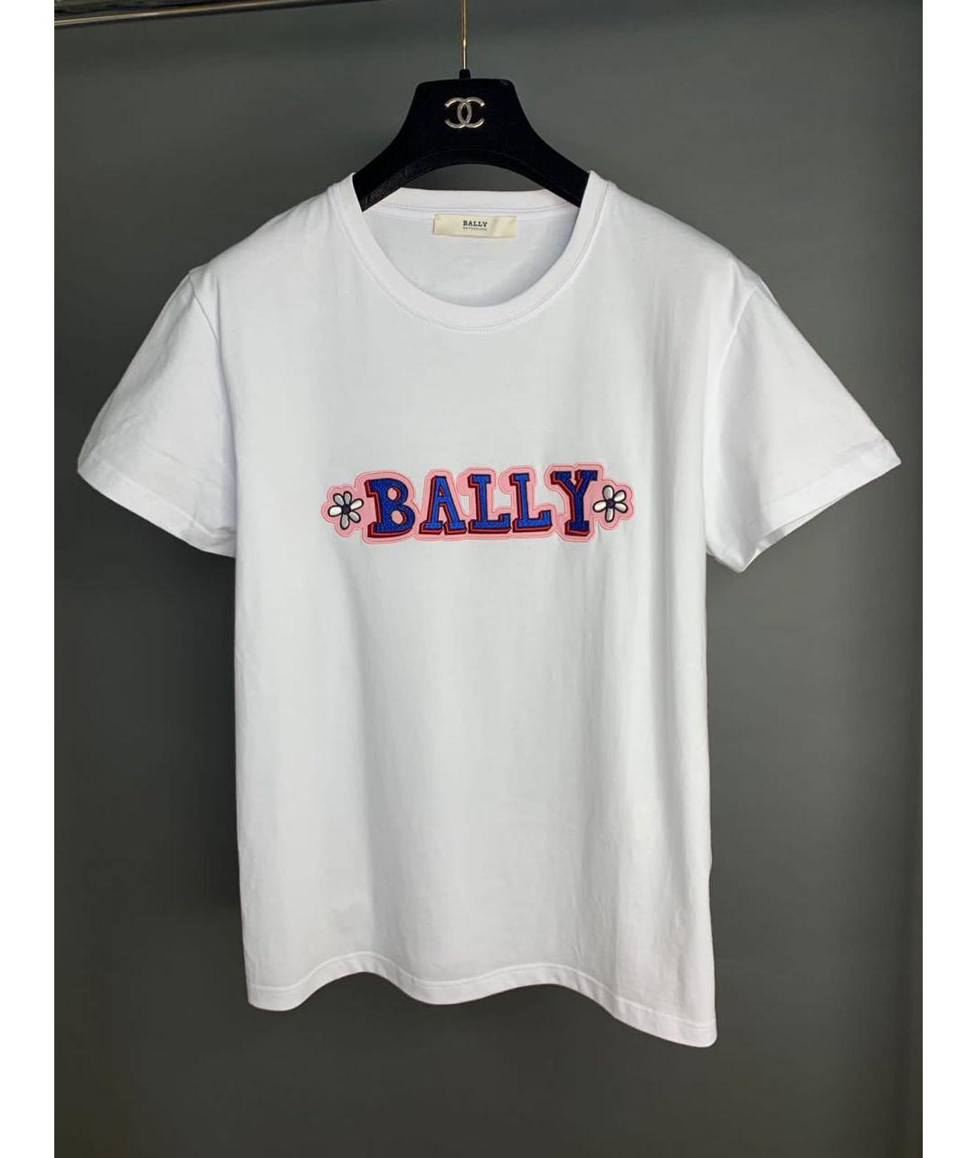 BALLY Белая футболка, фото 5