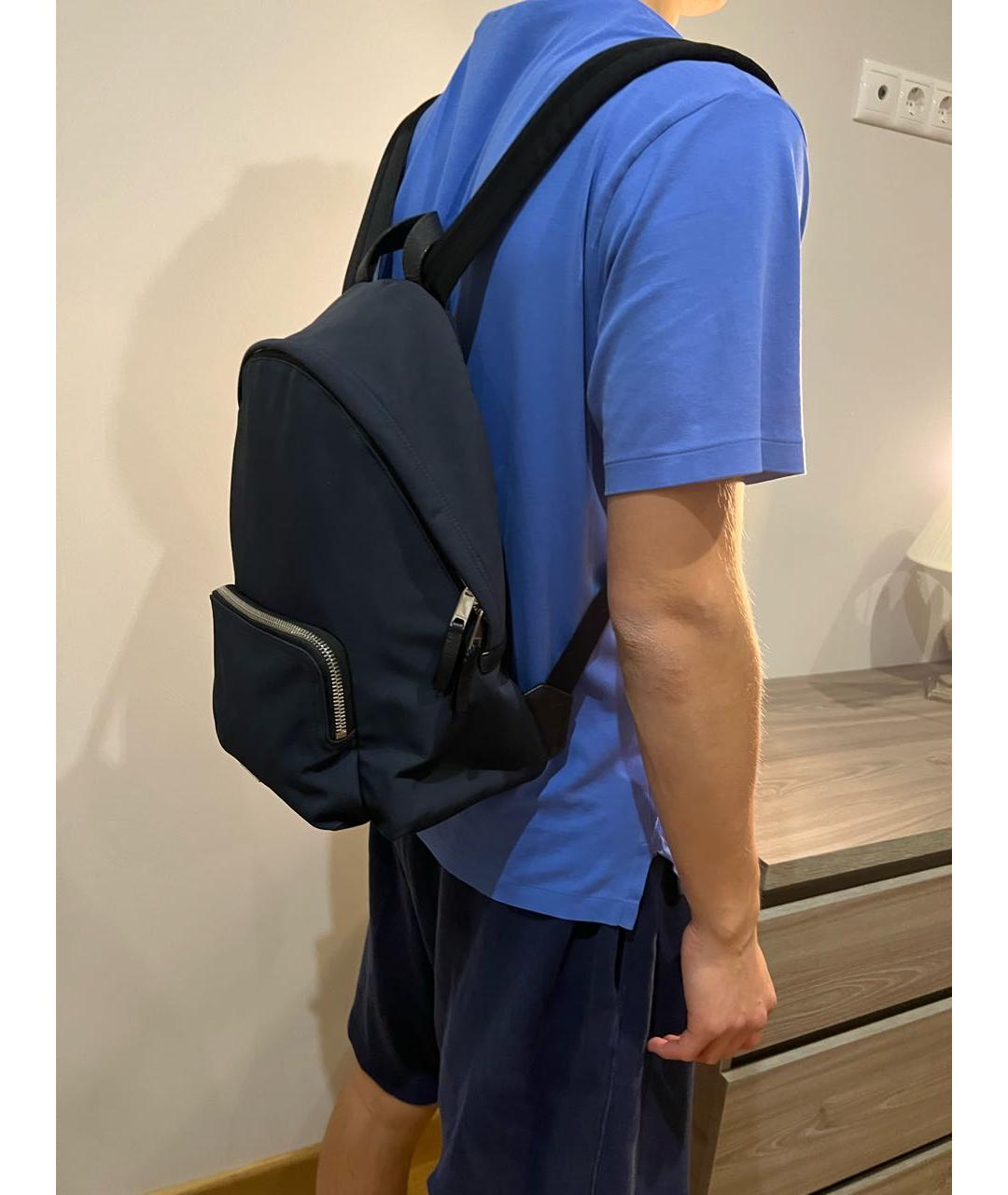 BURBERRY Темно-синий рюкзак, фото 3