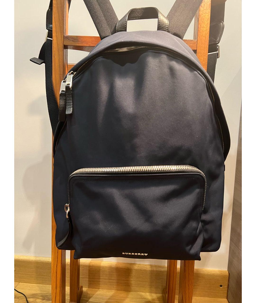 BURBERRY Темно-синий рюкзак, фото 6