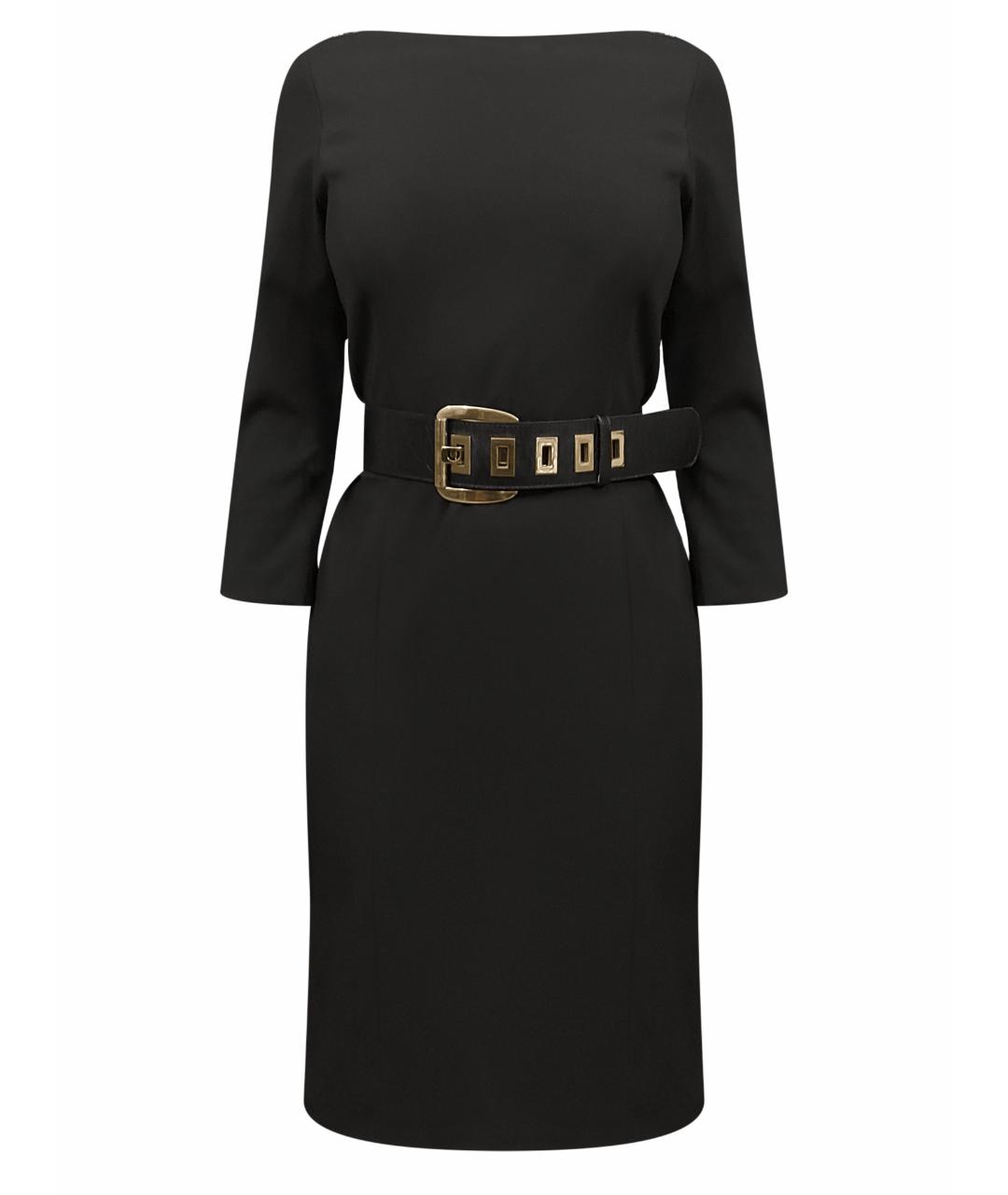 Celyn B Черное полиэстеровое коктейльное платье, фото 1