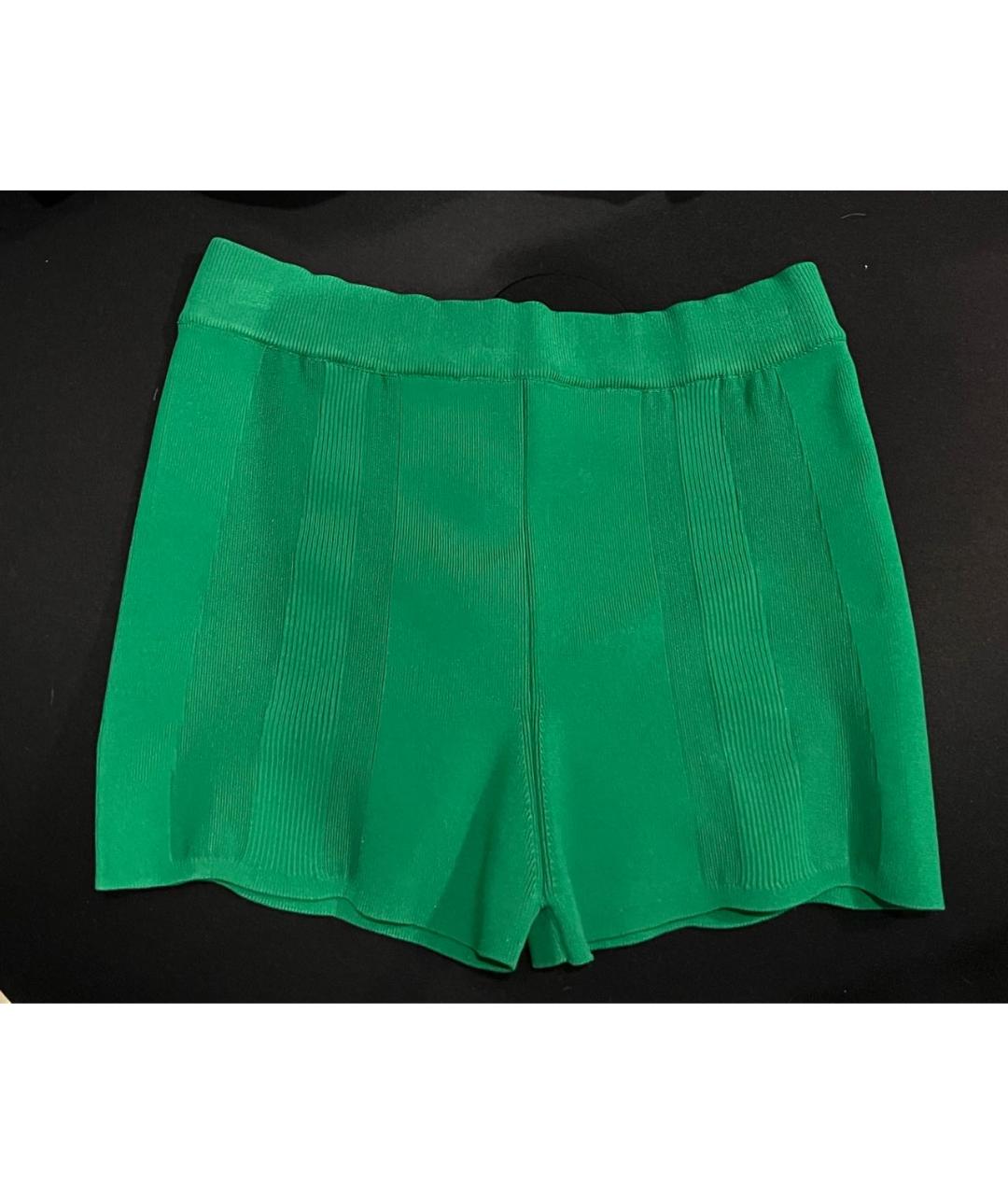 JACQUEMUS Зеленые полиамидовые шорты, фото 4
