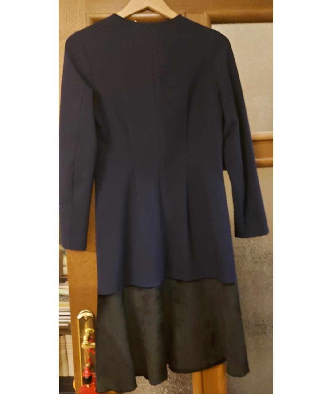 DOROTHEE SCHUMACHER Темно-синее вискозное повседневное платье, фото 2
