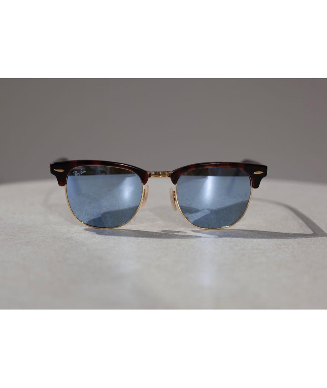 RAY BAN Голубые пластиковые солнцезащитные очки, фото 5