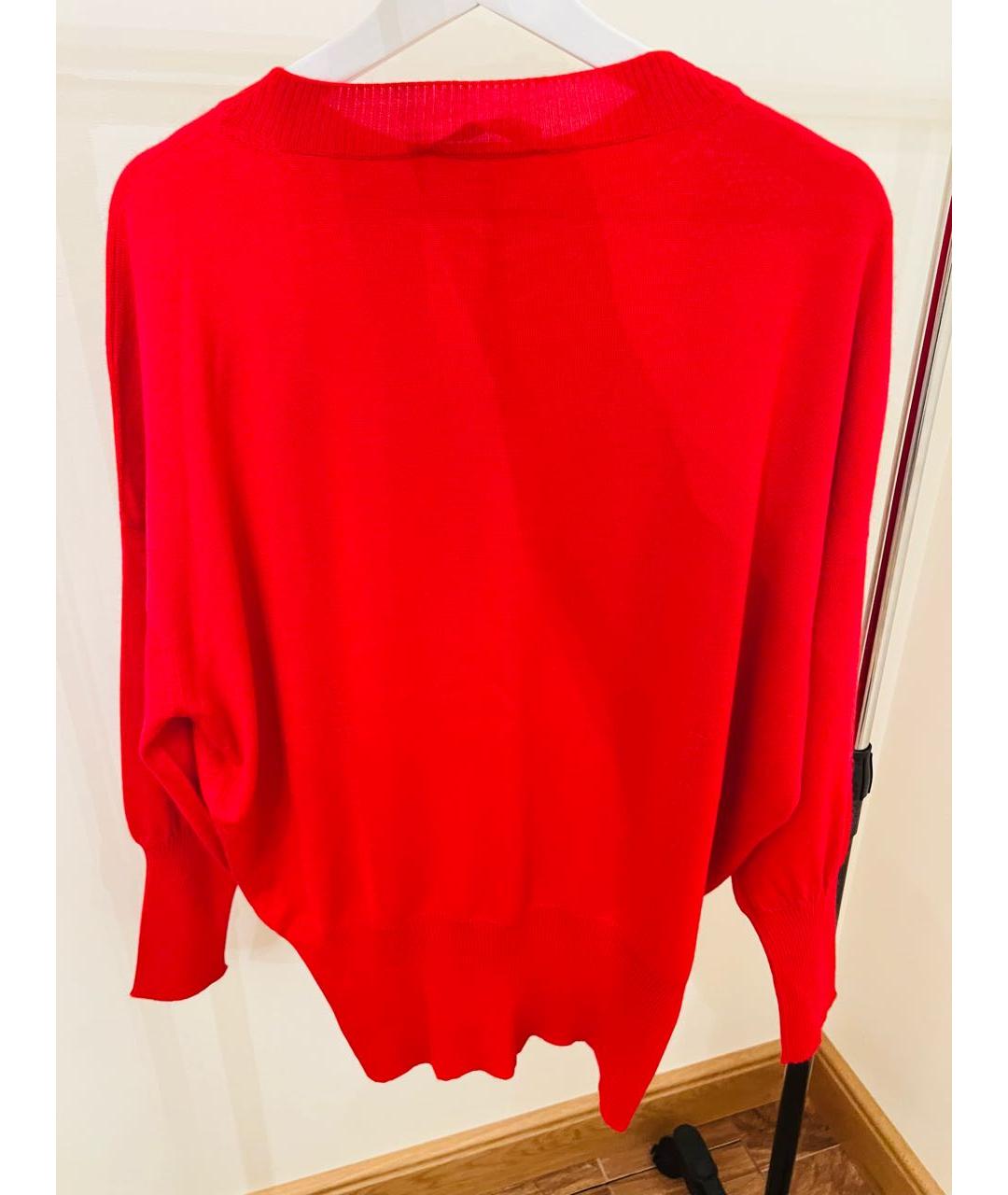 CHRISTIAN DIOR Красный джемпер / свитер, фото 2