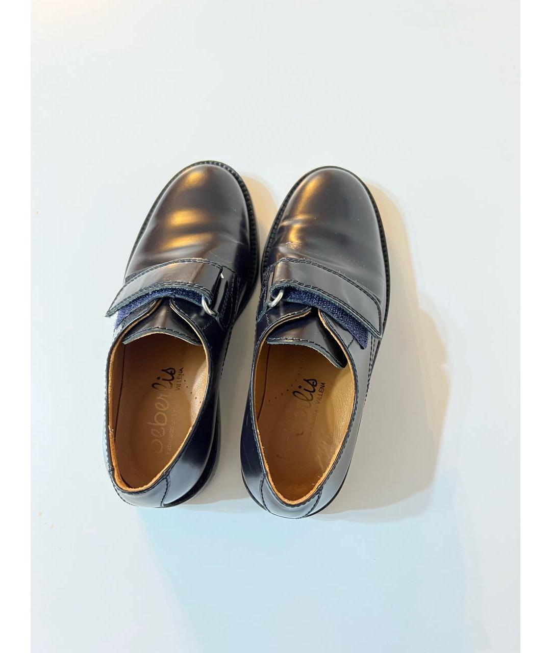BEBERLIS Темно-синие кожаные ботинки, фото 3
