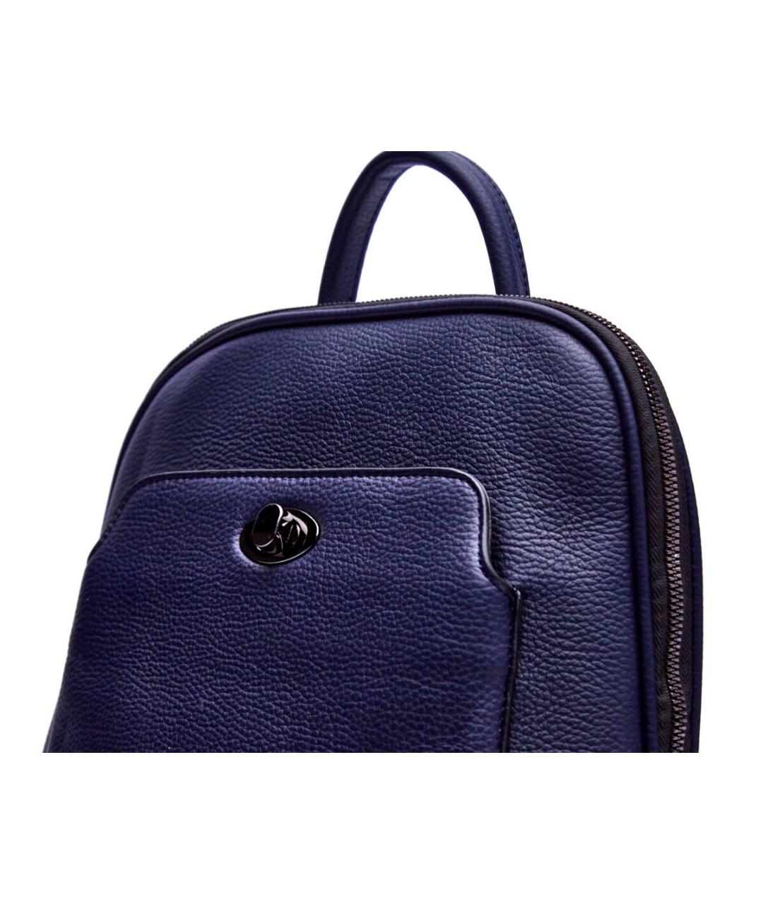 PIERRE CARDIN Темно-синий синтетический рюкзак, фото 4