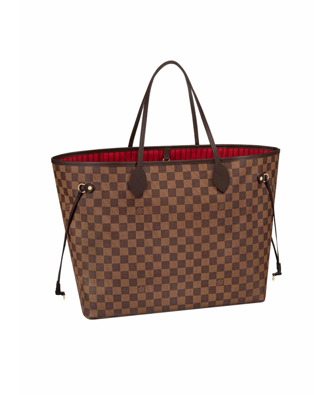 LOUIS VUITTON Коричневая сумка тоут, фото 1